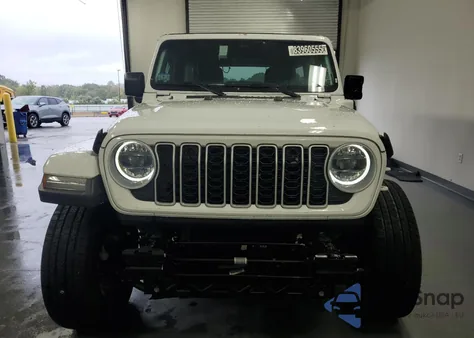 2025 Jeep Wrangler Sahara 4Xe from USA, damaged, VIN 1C4RJXP61SW579135